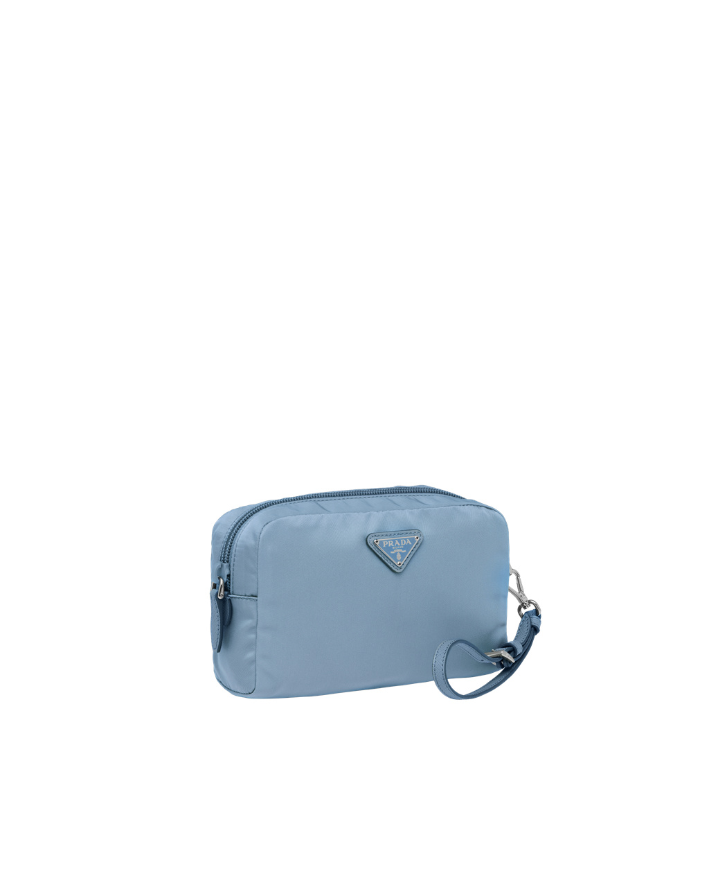 Prada Re-nylon Pouch Celeste | YZQRGL956