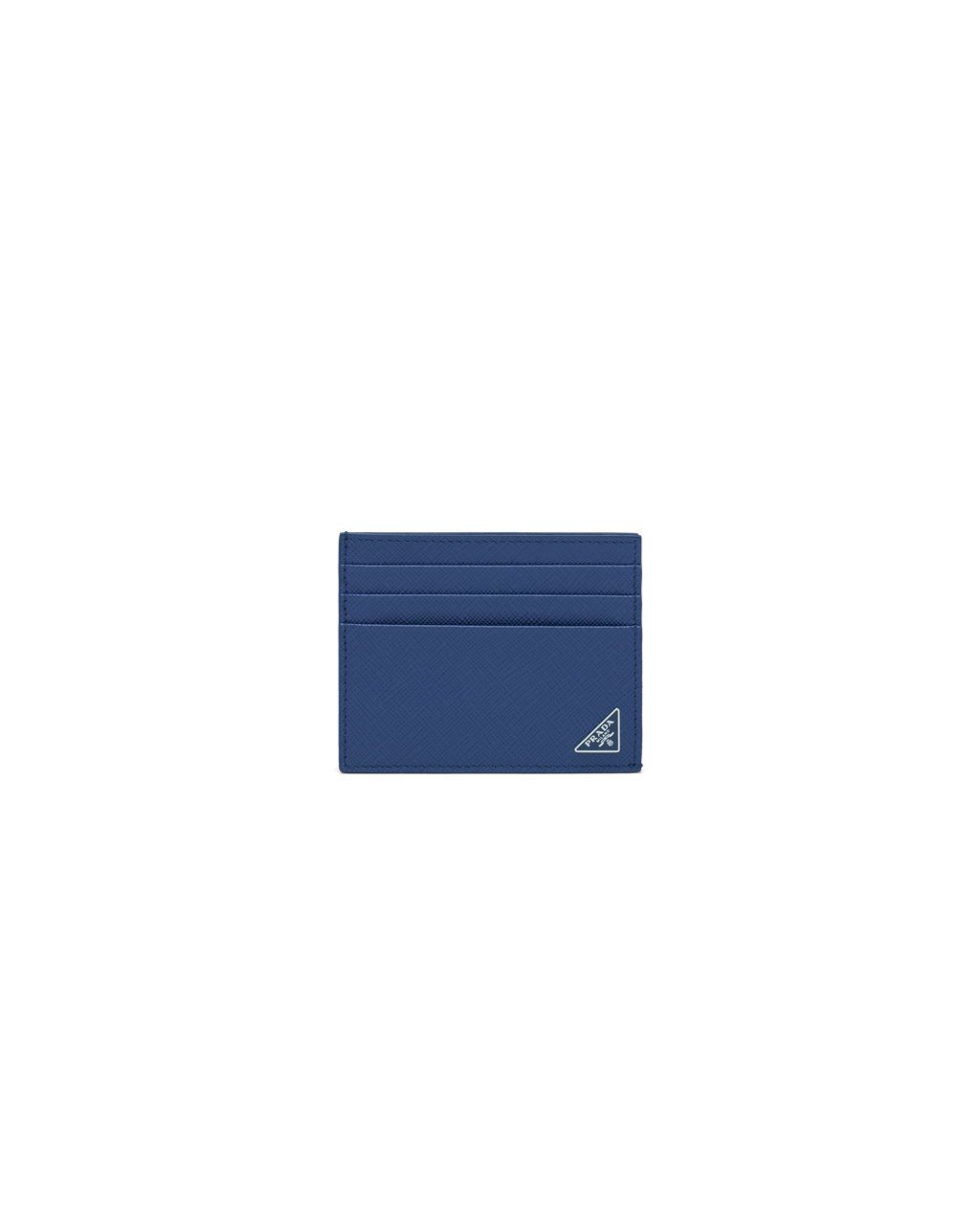 Prada Saffiano Kozene Card Holder Bluette | BNSVYA230