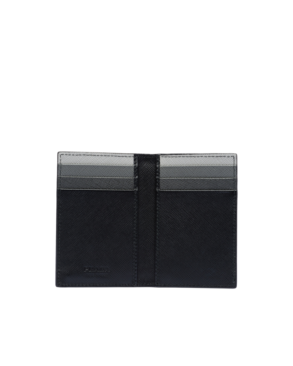 Prada Saffiano Kozene Card Holder Čierne | MKNEPZ521