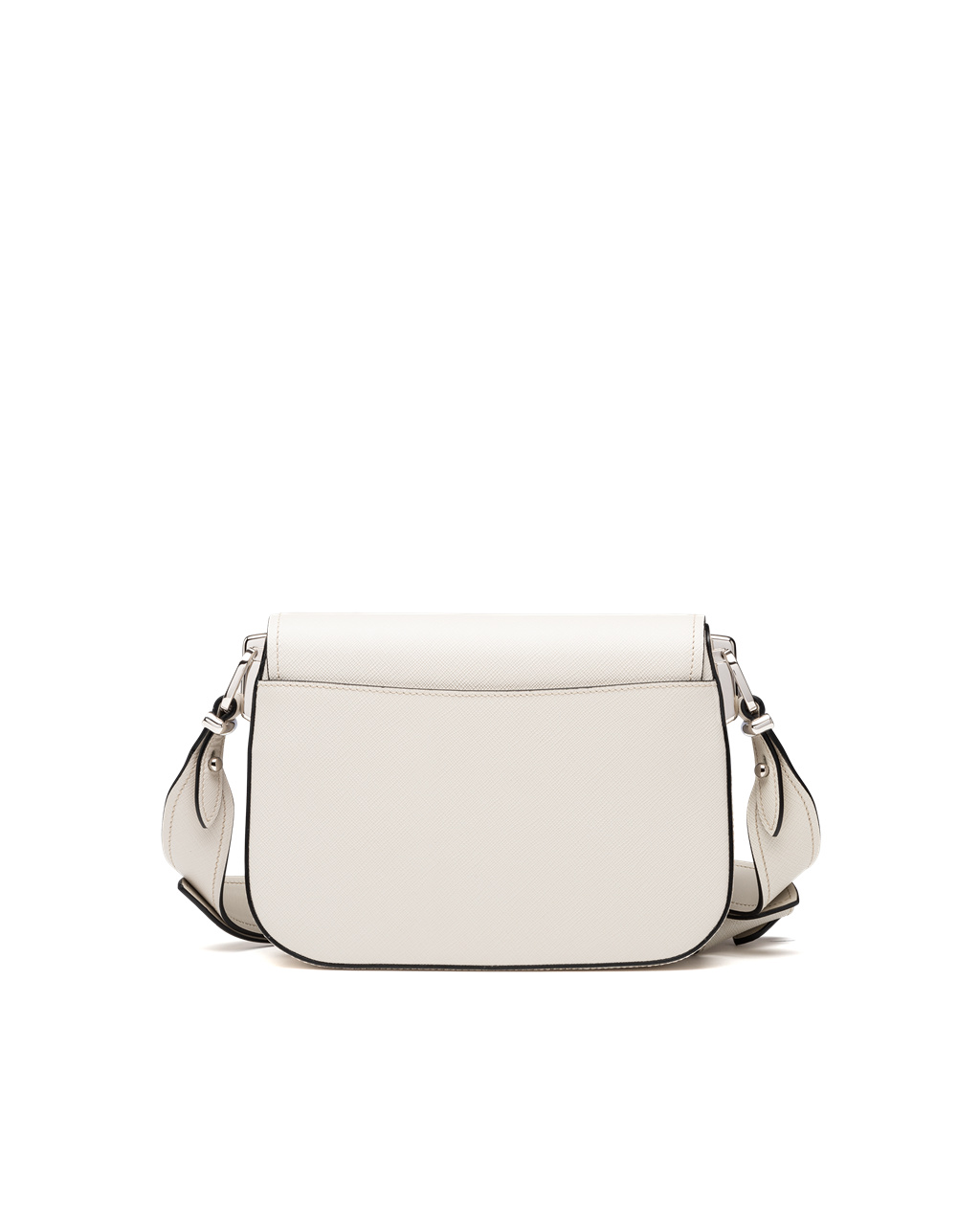 Prada Saffiano Kozene Shoulder Bag Biele | YFAJXZ495