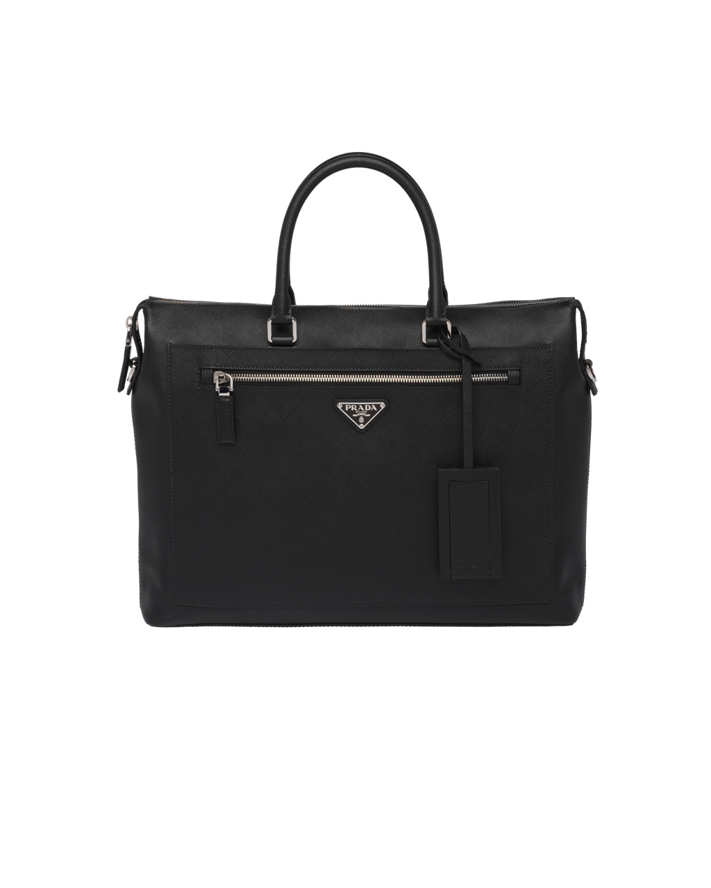 Prada Saffiano Kozene Tote Bag Čierne | YEVUOK678