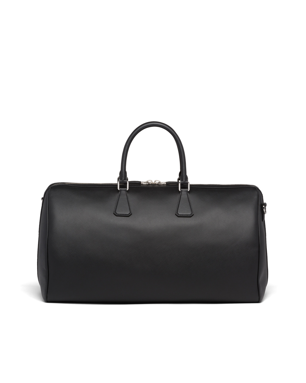 Prada Saffiano Kozene Travel Bag Čierne | XKHTWA852