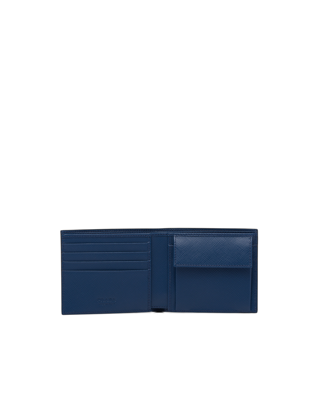 Prada Saffiano Kozene Wallet Bluette | YCQXDG694