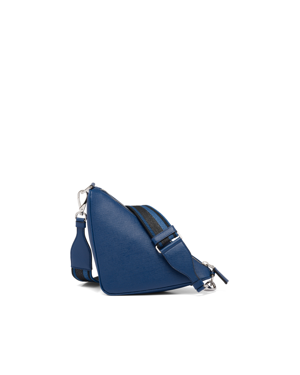 Prada Saffiano Prada Triangle Bag Bluette | JHRTNB597