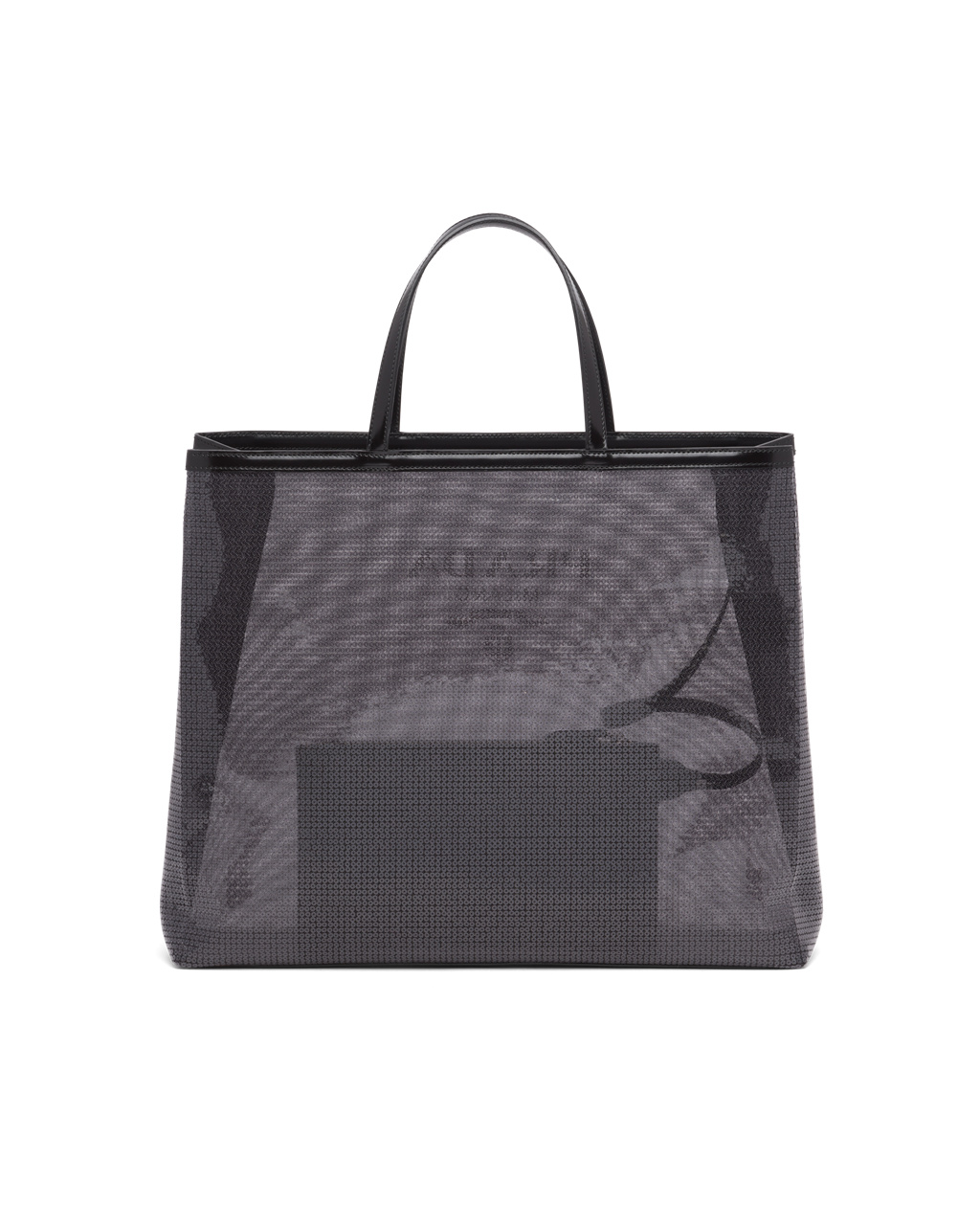 Prada Sequined Mesh Tote Bag Čierne | EUNYID057