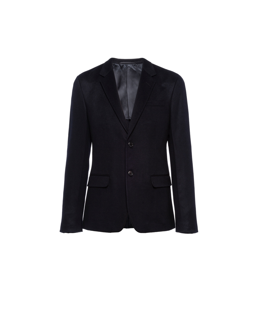 Prada Single-breasted Cashmere Jacket Námornícka Modrá | QMHTBI138