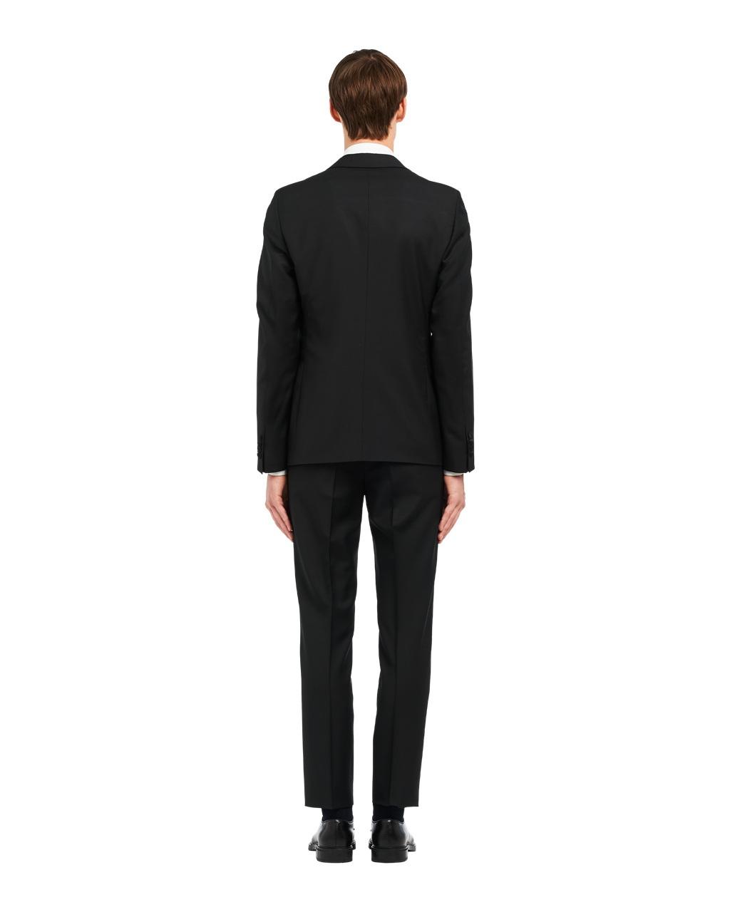 Prada Singled-breasted Two-button Wool Mohair Tuxedo Čierne | OSQVFC218