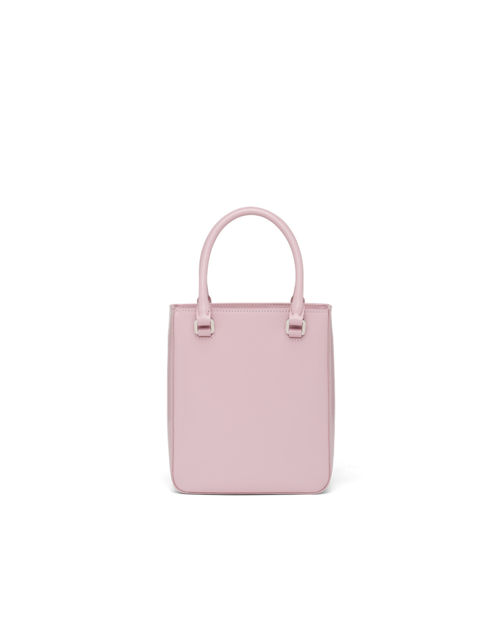 Prada Small Brushed Kozene Tote Ruzove | CMURKP312