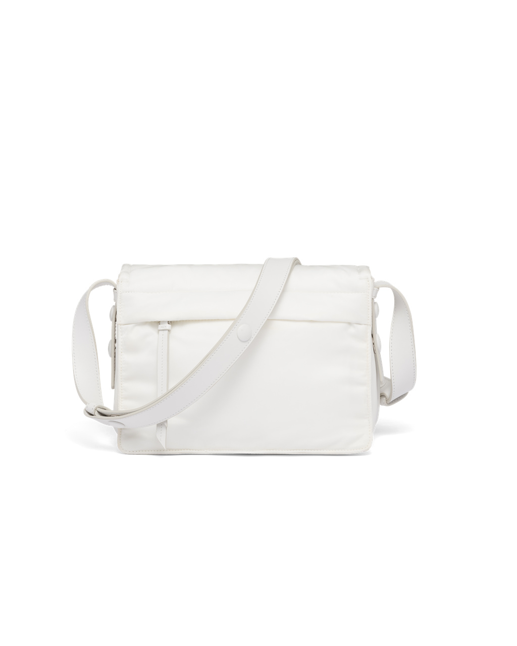 Prada Small Padded Re-nylon Shoulder Bag Biele | FOWPEY027