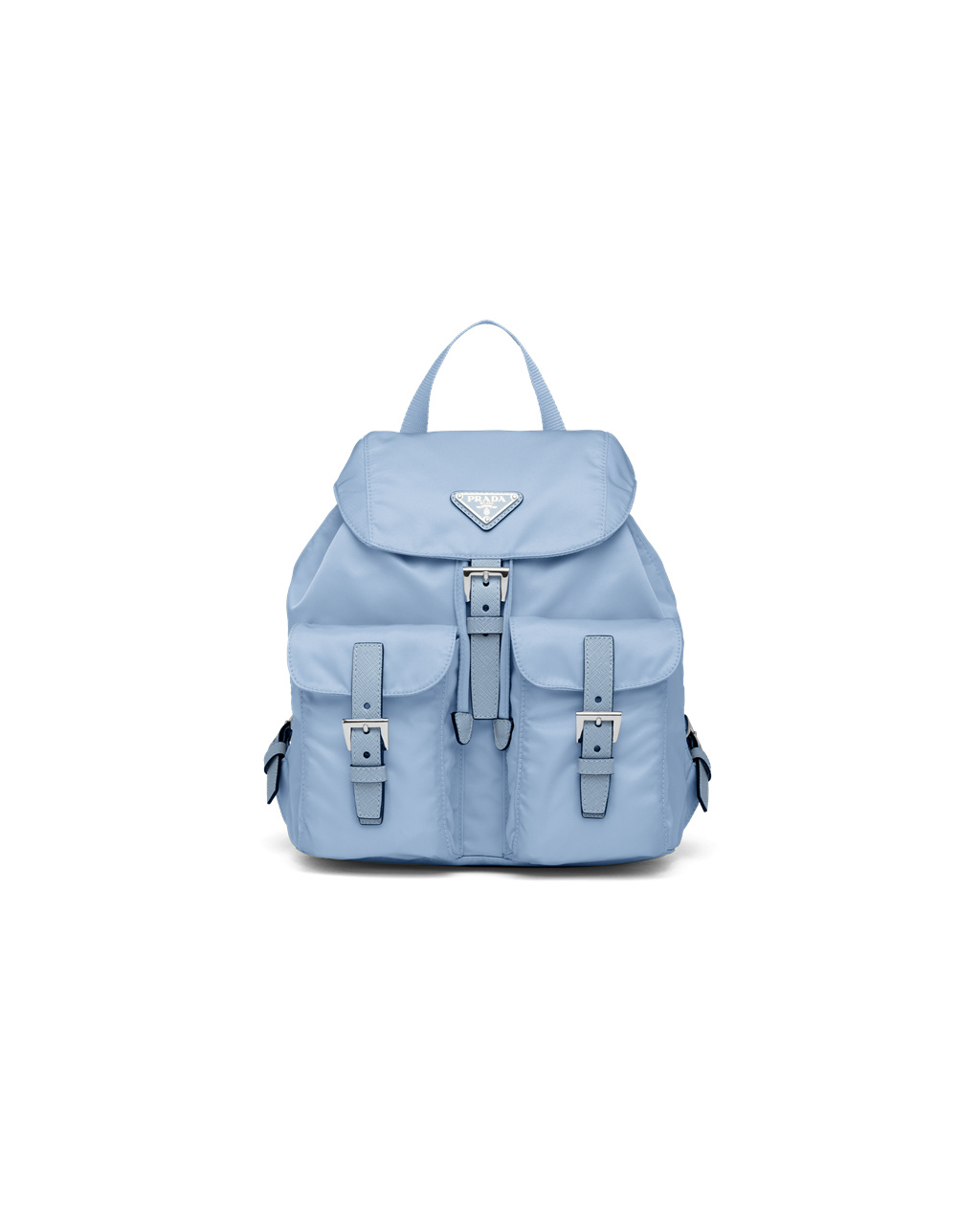 Prada Small Re-nylon Backpack Celeste | EOLCUY408