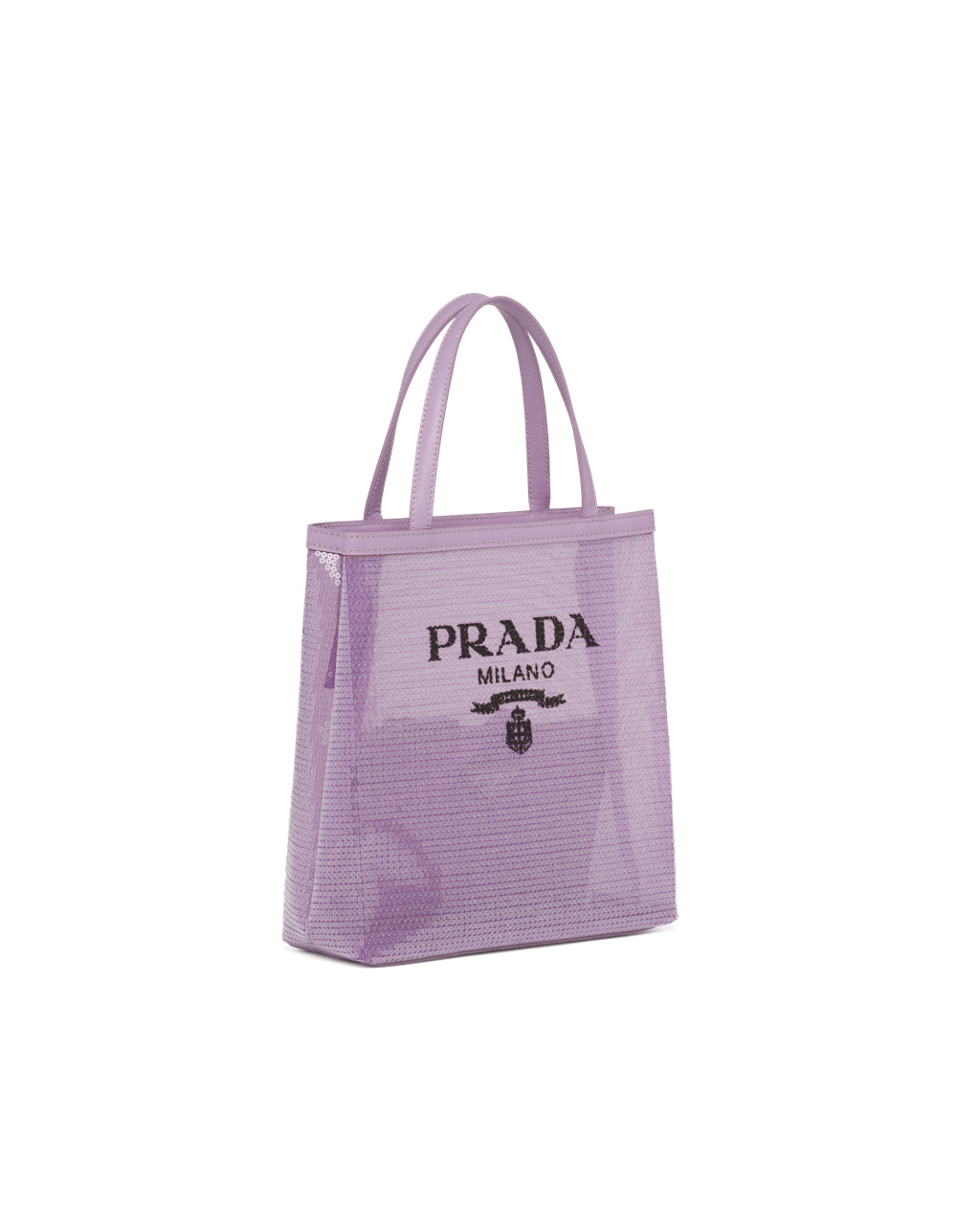 Prada Small Sequined Mesh Tote Bag Lily | DTMFEL217