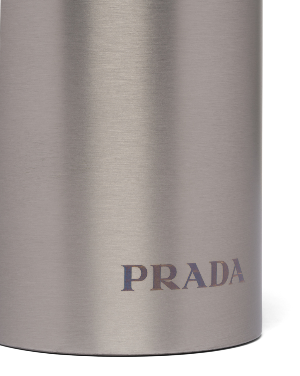 Prada Stainless Steel Vody Bottle, 350 Ml Strieborne | KBQNSD206