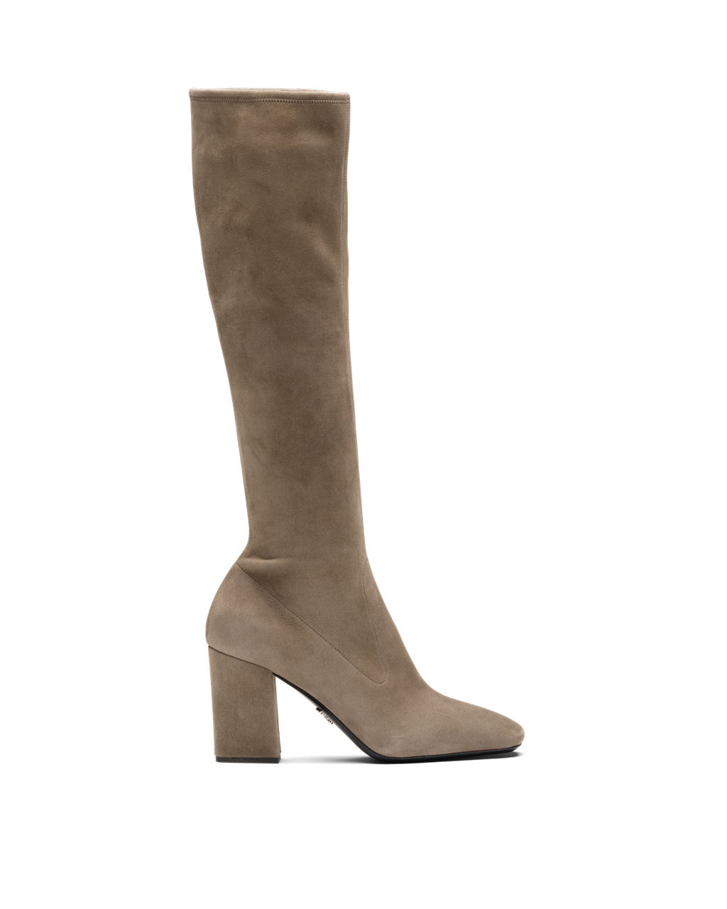 Prada Stretch Semisove Boots Stone | HNDGBO501