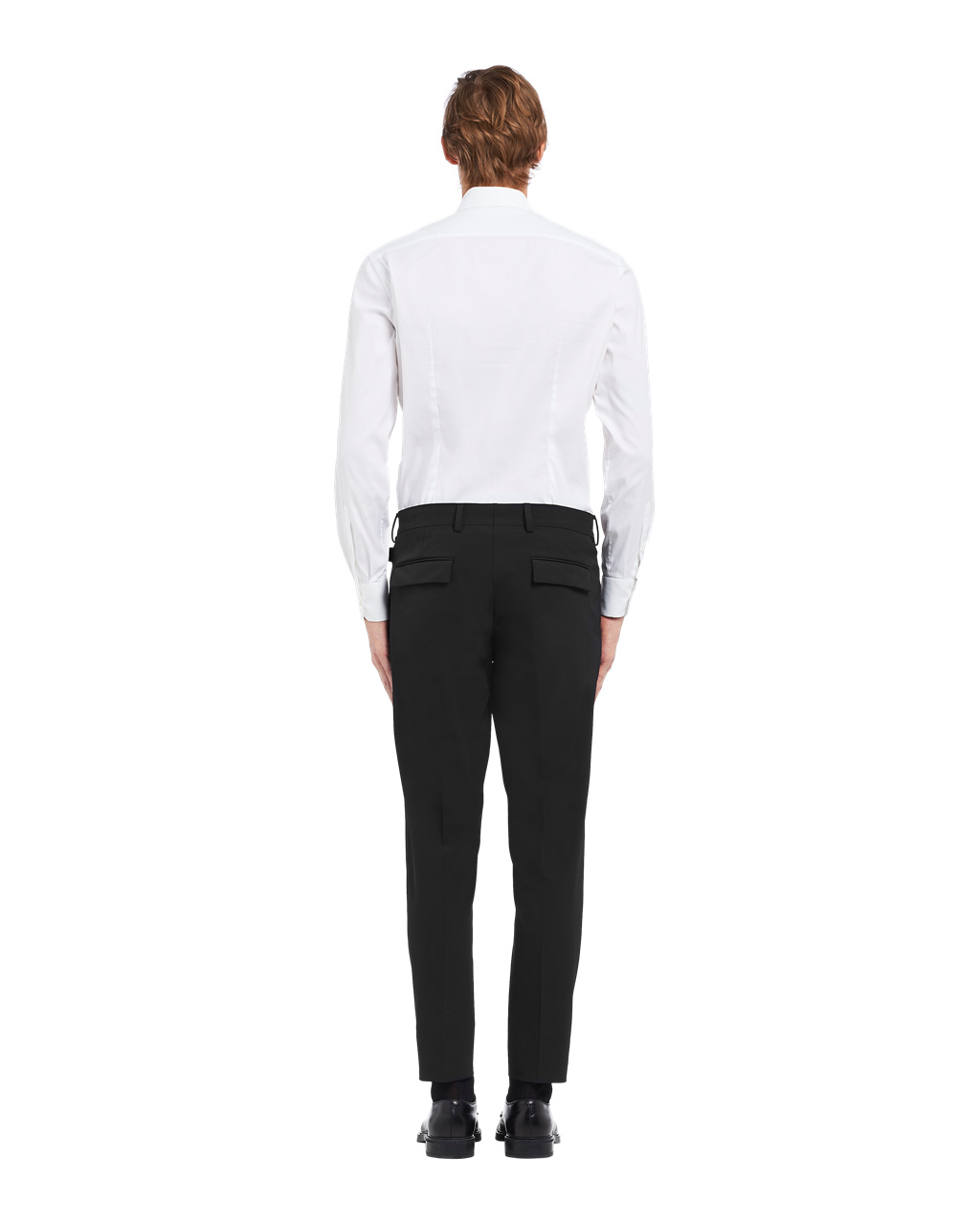 Prada Stretch Technical Fabric Trousers Čierne | TCWBKJ204