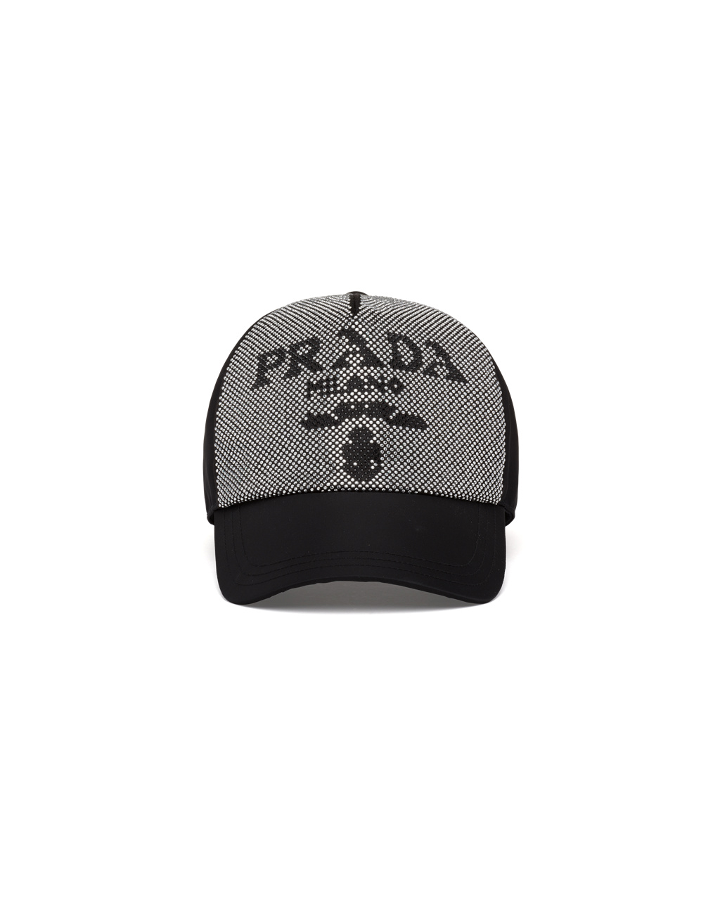 Prada Studded Re-nylon Baseball Cap Čierne | OVUYRP346