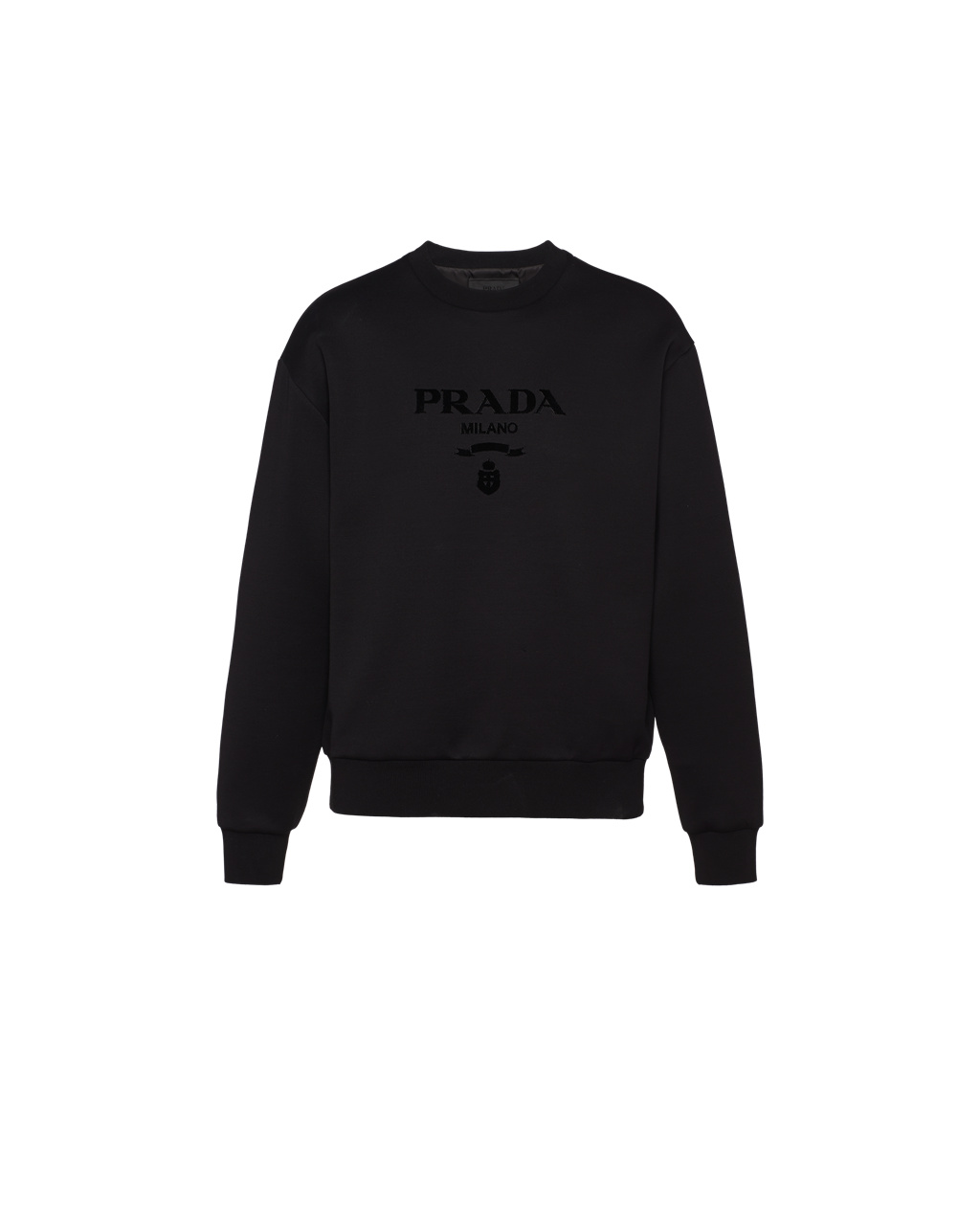 Prada Technical Bavlnene Sweatshirt Čierne | FZGBID018