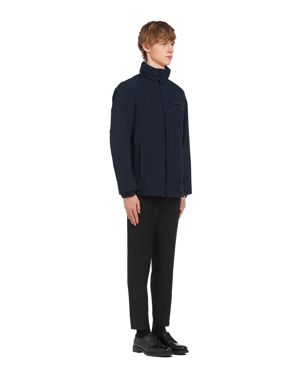 Prada Technical Fabric Blouson Jacket Námornícka Modrá | DFCYEU593