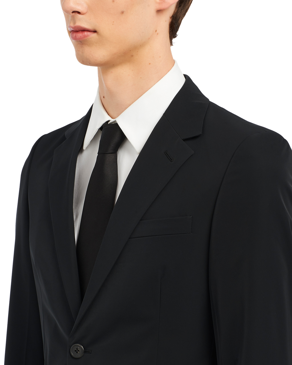 Prada Technical Fabric Single-breasted Suit Čierne | VTOFQJ785