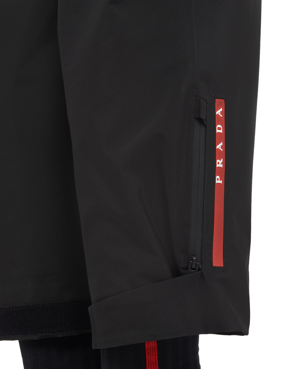 Prada Technical Fabric Siroke Topanky-leg Pants Čierne | CHNIZE215