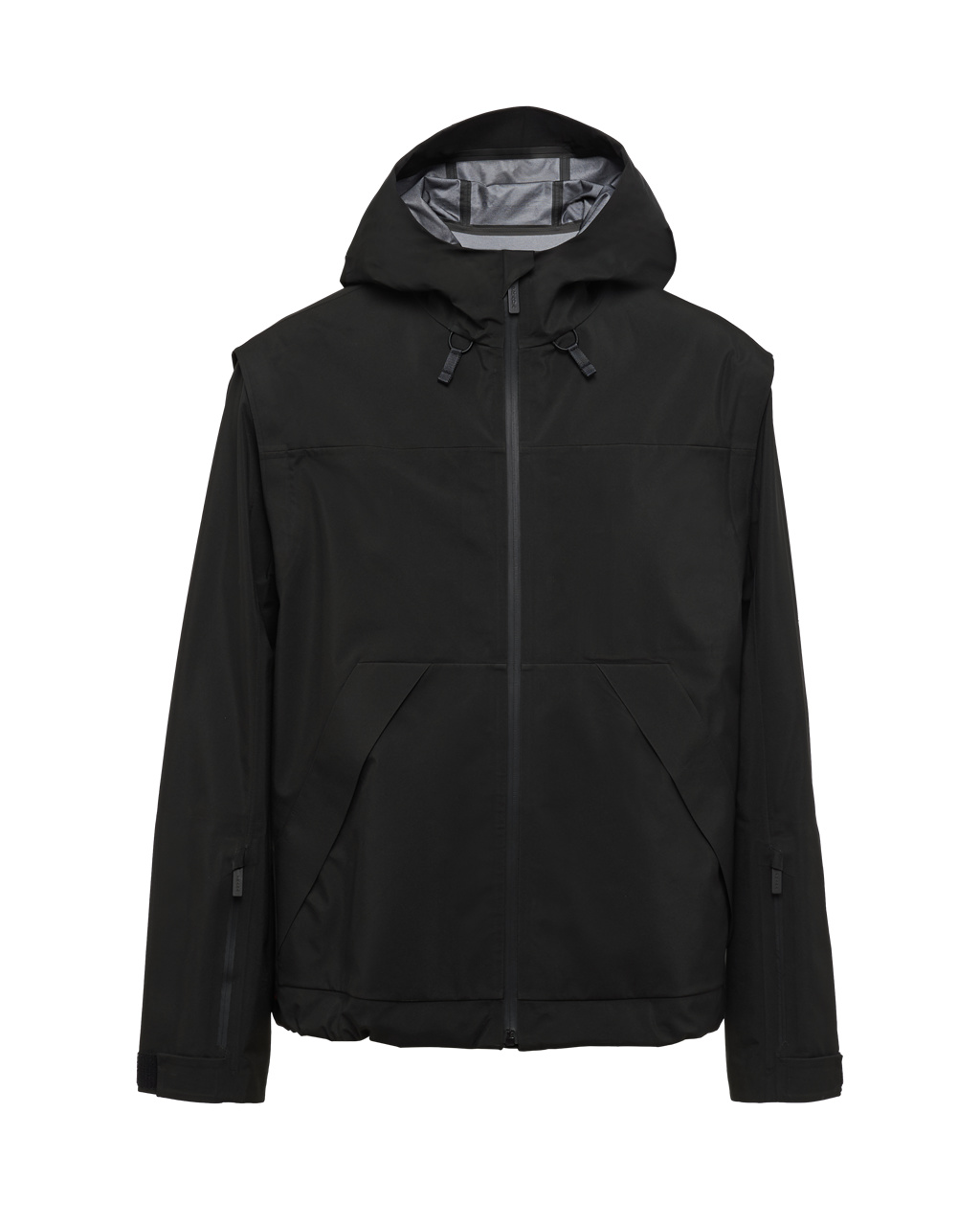 Prada Technical Fabric Windbreaker Čierne | HMXQAU947