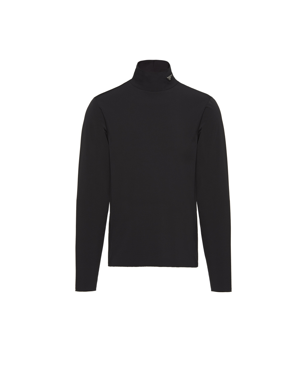 Prada Technical Jersey Mock Turtleneck Čierne | TWQEDR309