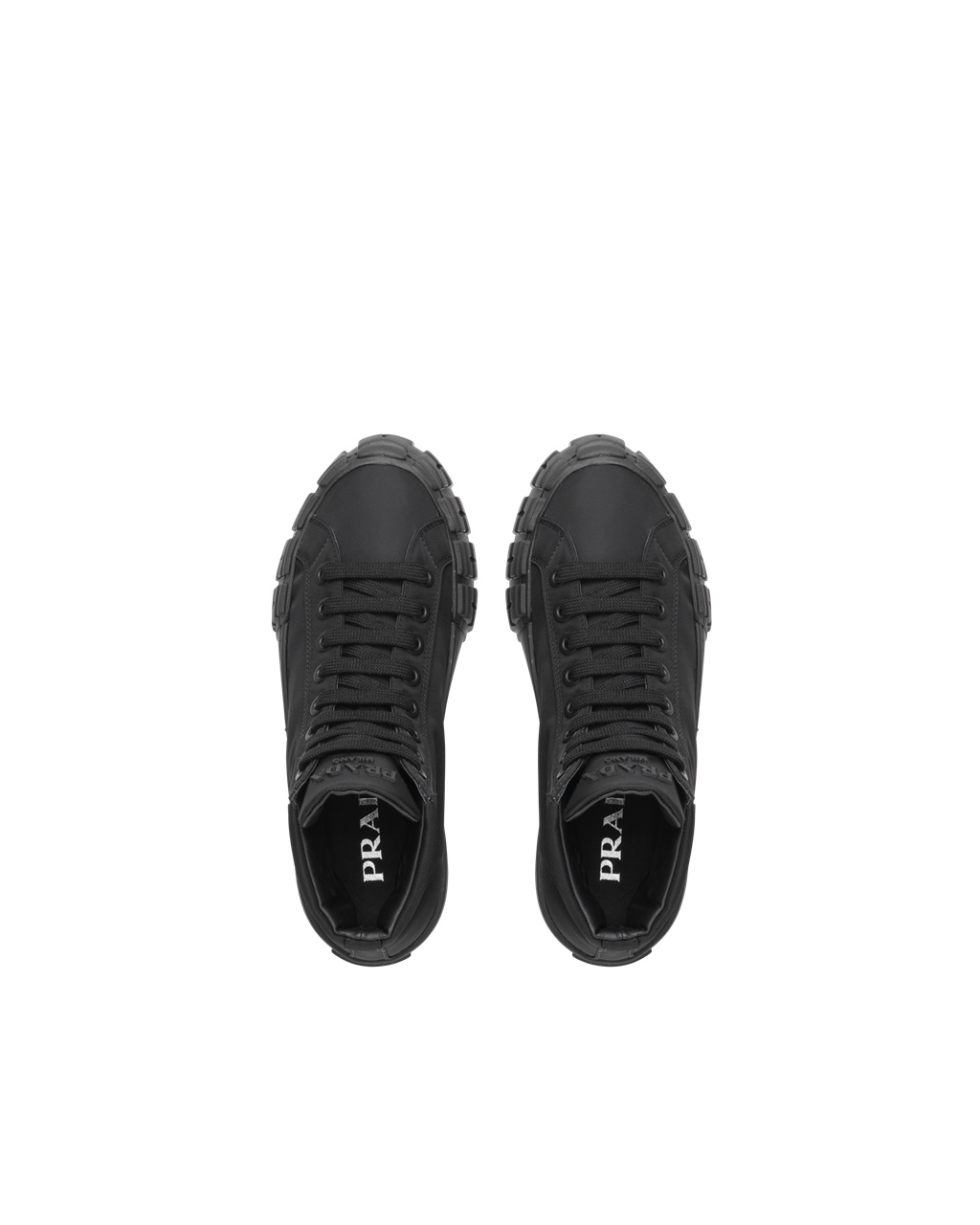 Prada Wheel Re-nylon Gabardine Sneakers Čierne | IRGNZK062