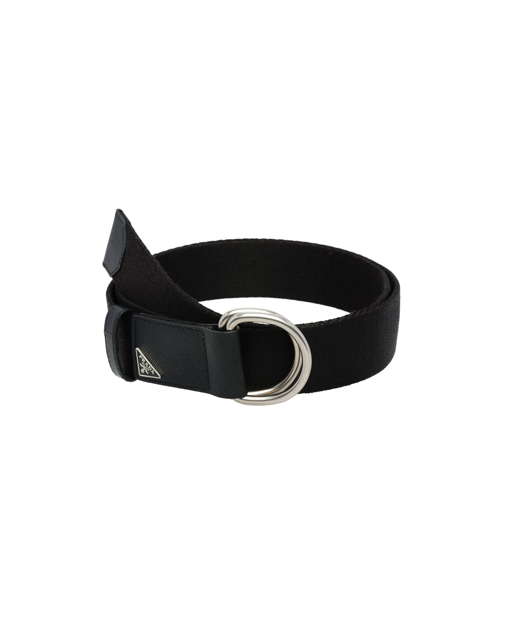 Prada Woven Nylon Belt Čierne | JTNGSC501