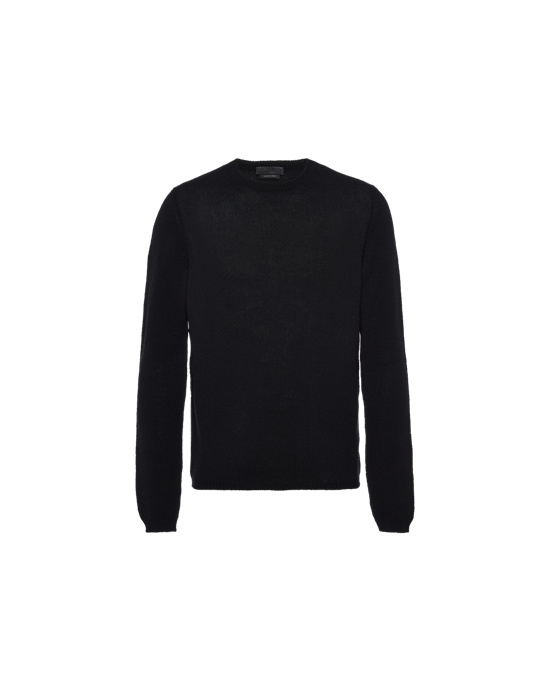 Prada Cashmere Crew-neck Svetrove Saty Čierne | NVCTWM948