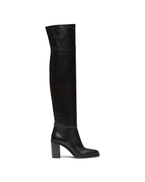 Prada Kozene Boots Čierne | TAQBNF685