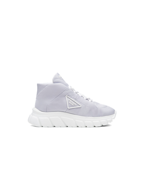 Prada Nylon Gabardine Sneakers Modre | MHDTIW746