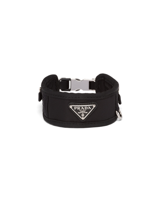 Prada Nylon Pet Collar Čierne | RGIHTZ048