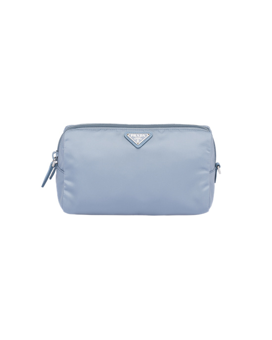 Prada Nylon Pouch Modre | MHNFJP428