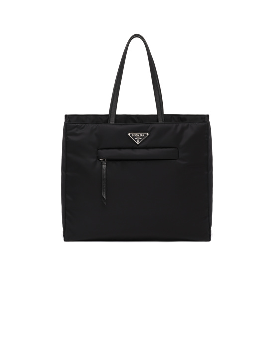 Prada Padded Re-nylon Tote Bag Čierne | RXWGAD194