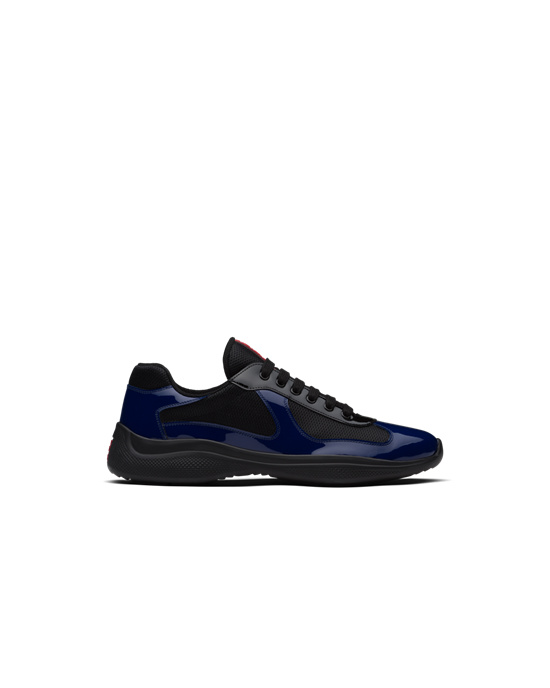 Prada Prada America's Cup Sneakers Modre Čierne | VEQYUW614