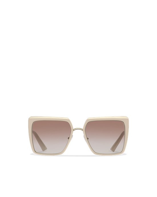 Prada Prada Cinéma Sunglasses Squared Káva | FMIPCL769