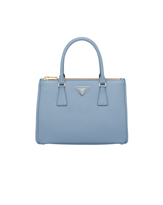 Prada Prada Galleria Saffiano Kozene Medium Bag Celeste | YOZIHJ074