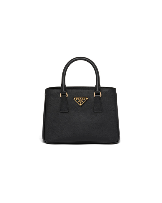 Prada Prada Galleria Saffiano Kozene Mini-bag Čierne | YPQXLK957