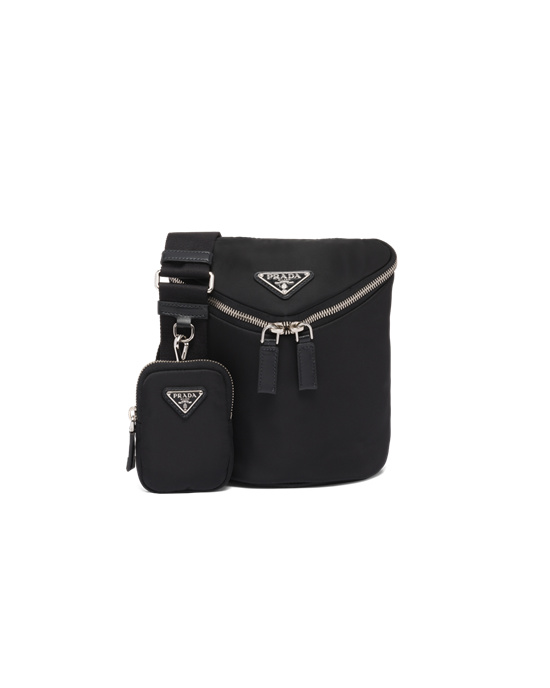 Prada Re-nylon And Kozene Shoulder Bag Čierne | LDGNCH074