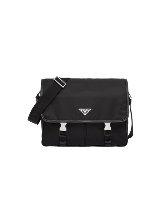 Prada Re-nylon And Saffiano Kozene Shoulder Bag Čierne | SKTQYZ396