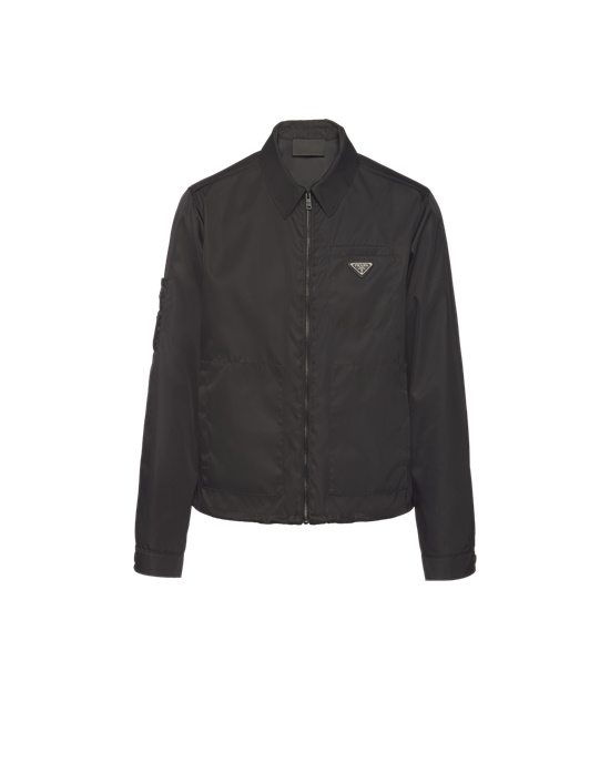Prada Re-nylon Blouson Jacket Čierne | PSWTRB063