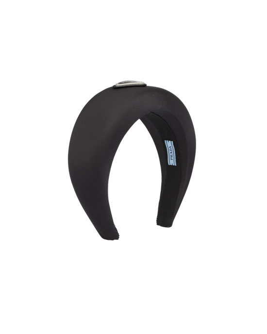 Prada Re-nylon Headband Čierne | PIEDGC286