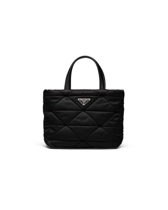 Prada Re-nylon Padded Tote Bag Čierne | MBVRYF203