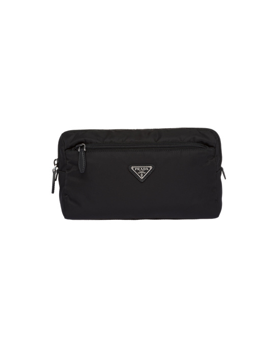 Prada Re-nylon Pouch Čierne Modre | DVKPXW097