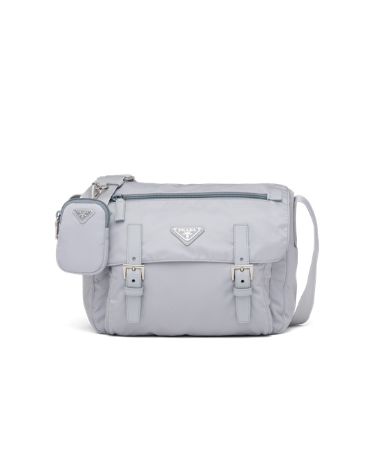 Prada Re-nylon Shoulder Bag Modre | ERXJIH853