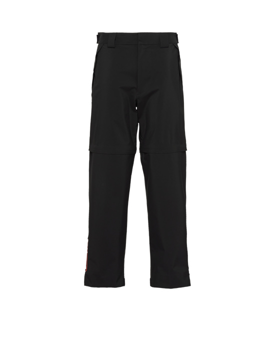 Prada Technical Fabric Siroke Topanky-leg Pants Čierne | CHNIZE215