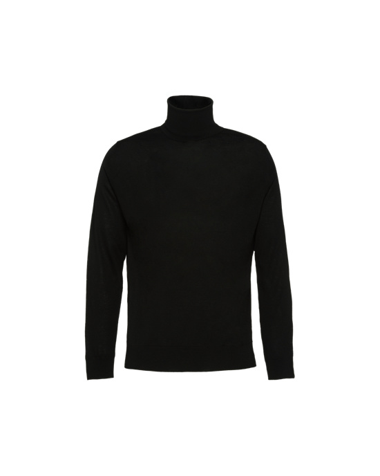 Prada Wool Turtleneck Čierne | ZUGMYV231